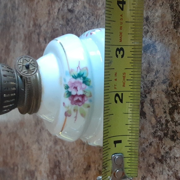 Beautiful antique oil lamp handmade from Japan - Picture 7 of 7